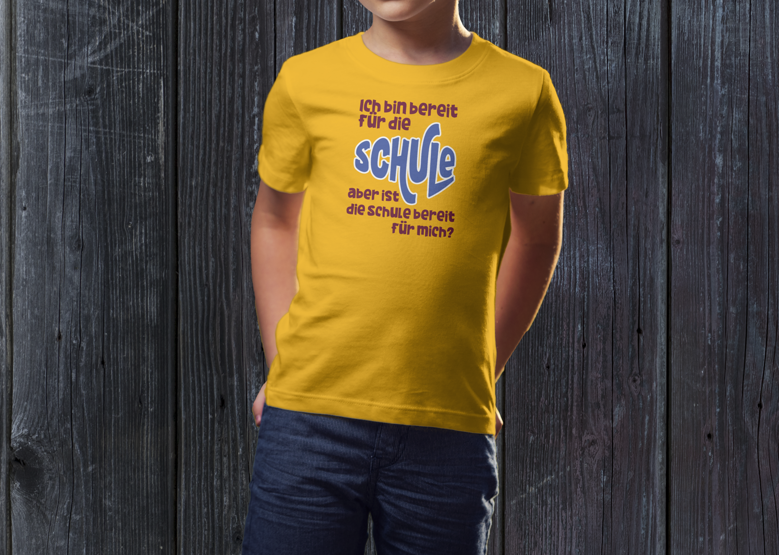 T-Shirt - Bereit für die Schule... - Variante 2