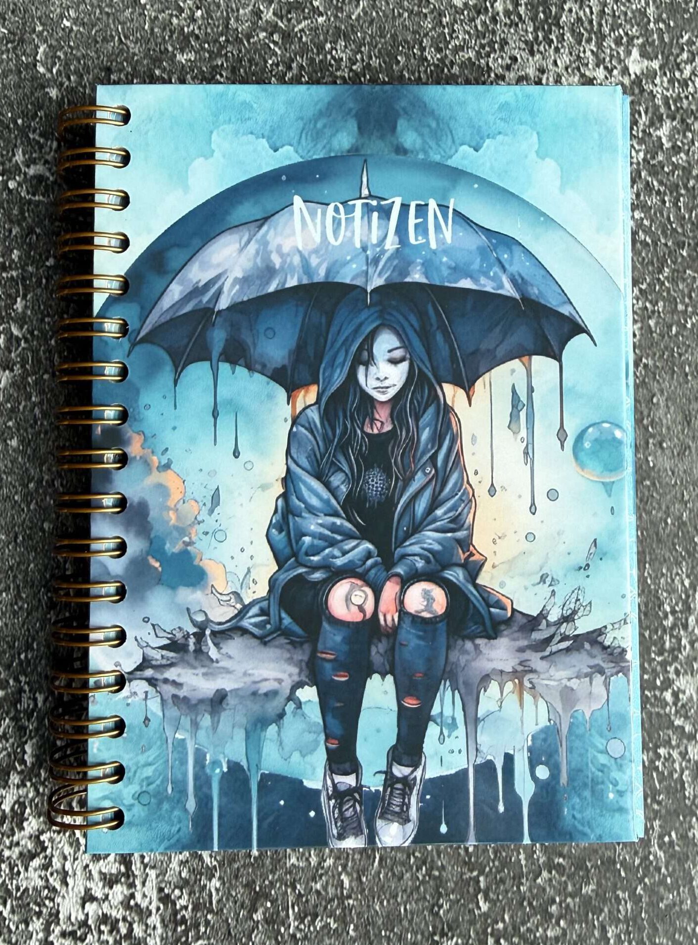 A6 Notizbuch "Moon Girl 1"