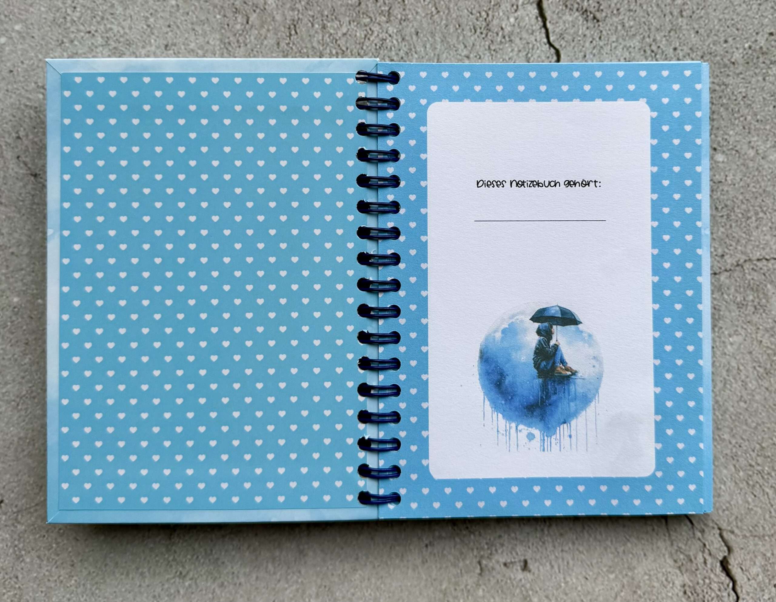 A6 Notizbuch "Moon Girl 2" – Bild 3