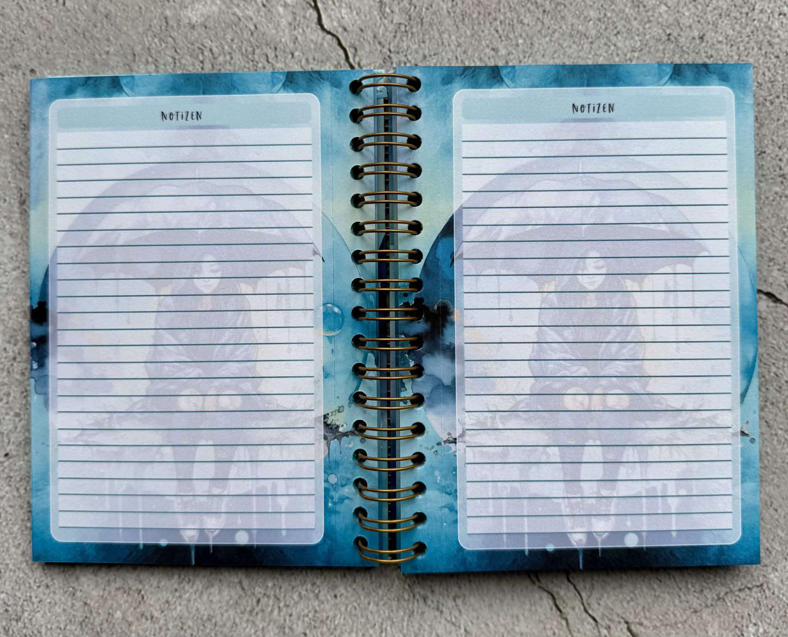 A6 Notizbuch "Moon Girl 1" – Bild 2