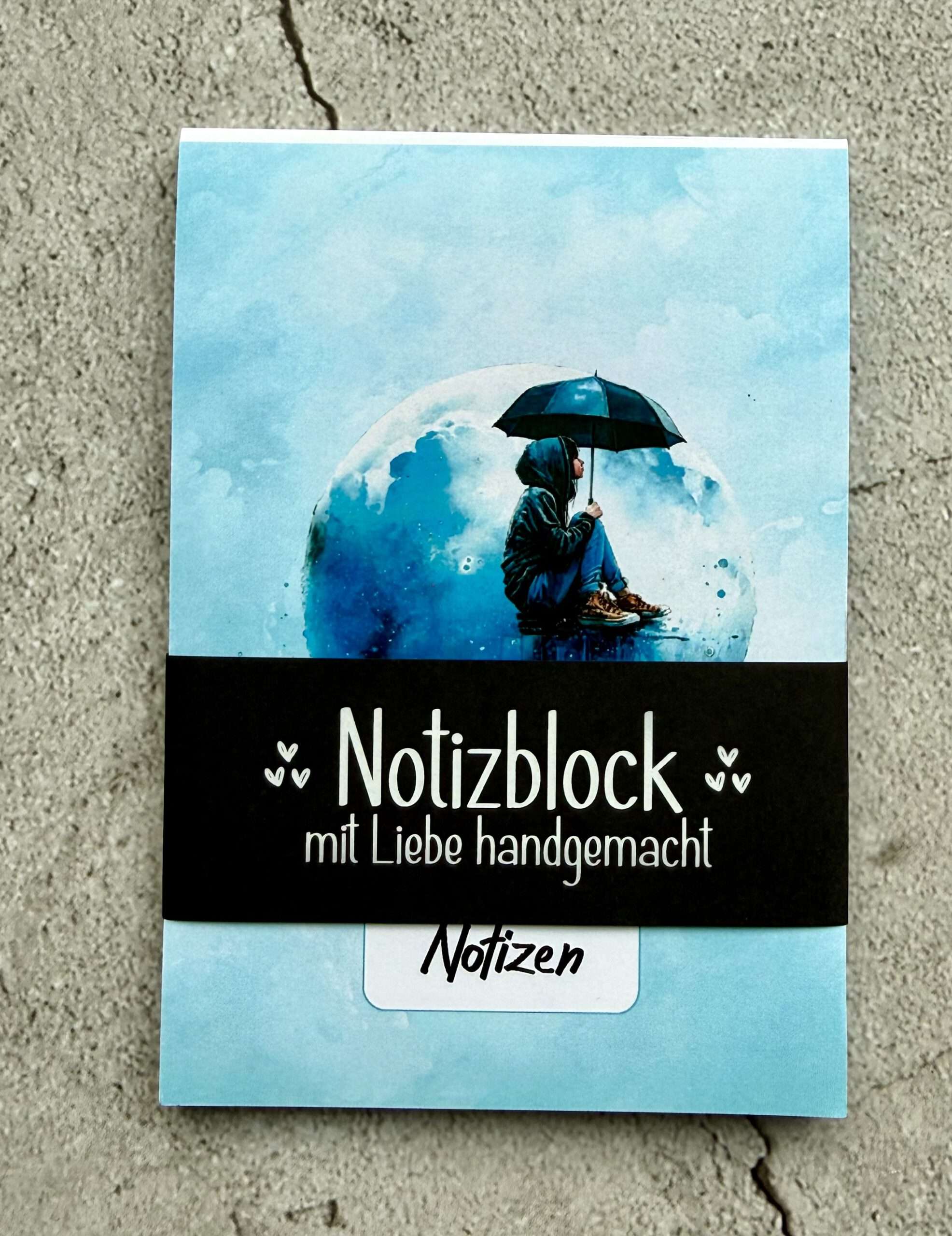 A6 Notizblock "Moon Girl 2" – Bild 3