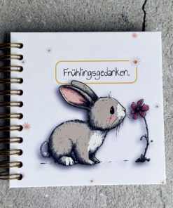 Notizbuch "Frühlingsgedanken" 105x105mm