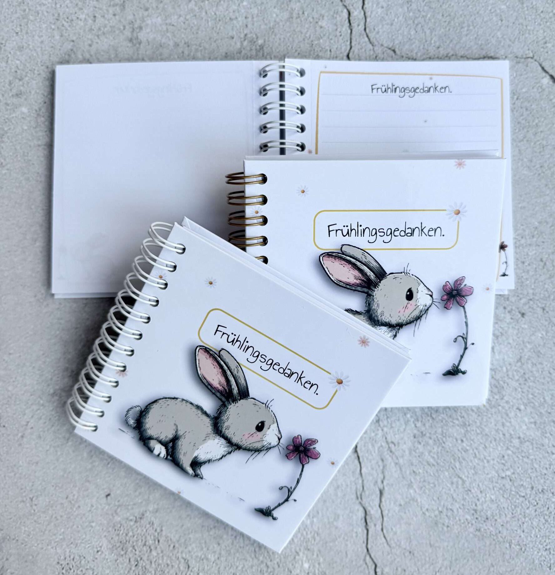 Notizbuch "Frühlingsgedanken" 105x105mm – Bild 4