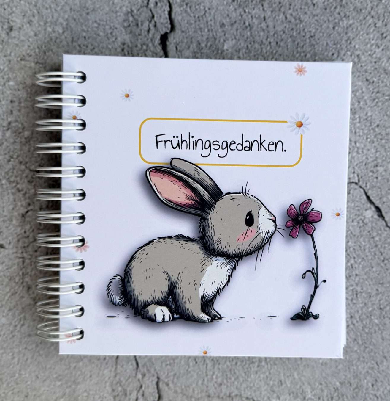 Notizbuch "Frühlingsgedanken" 105x105mm – Bild 6