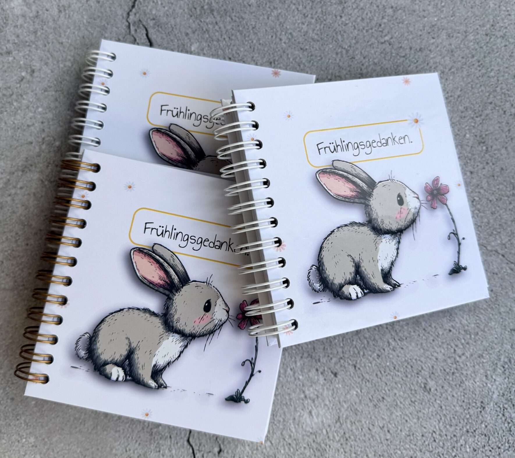 Notizbuch "Frühlingsgedanken" 105x105mm – Bild 5