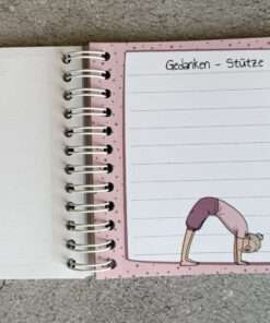 Alternative view of Notizbuch "Gedanken-Stütze" 105x105mm