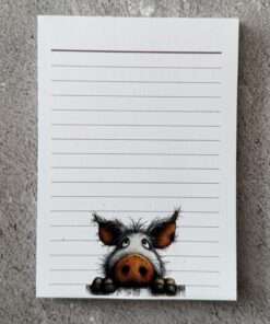 A6 Notizblock "Schwein 2"
