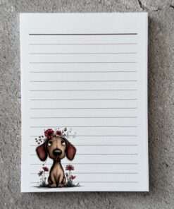 A6 Notizblock "Dackel 1"