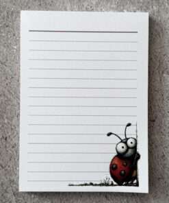 A6 Notizblock "Marienkäfer 3"