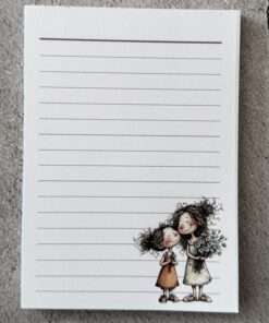 A6 Notizblock "Mutter mit Tochter 2"