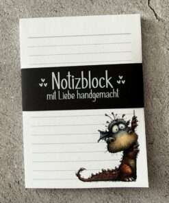 Alternative view of A6 Notizblock "Drache 4"