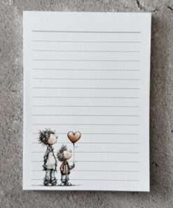 A6 Notizblock "Mutter mit Sohn 2"