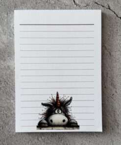 A6 Notizblock "Einhorn 1"