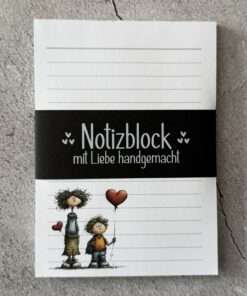 Alternative view of A6 Notizblock "Mutter mit Sohn 1"