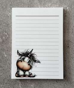 A6 Notizblock "Einhorn 2"