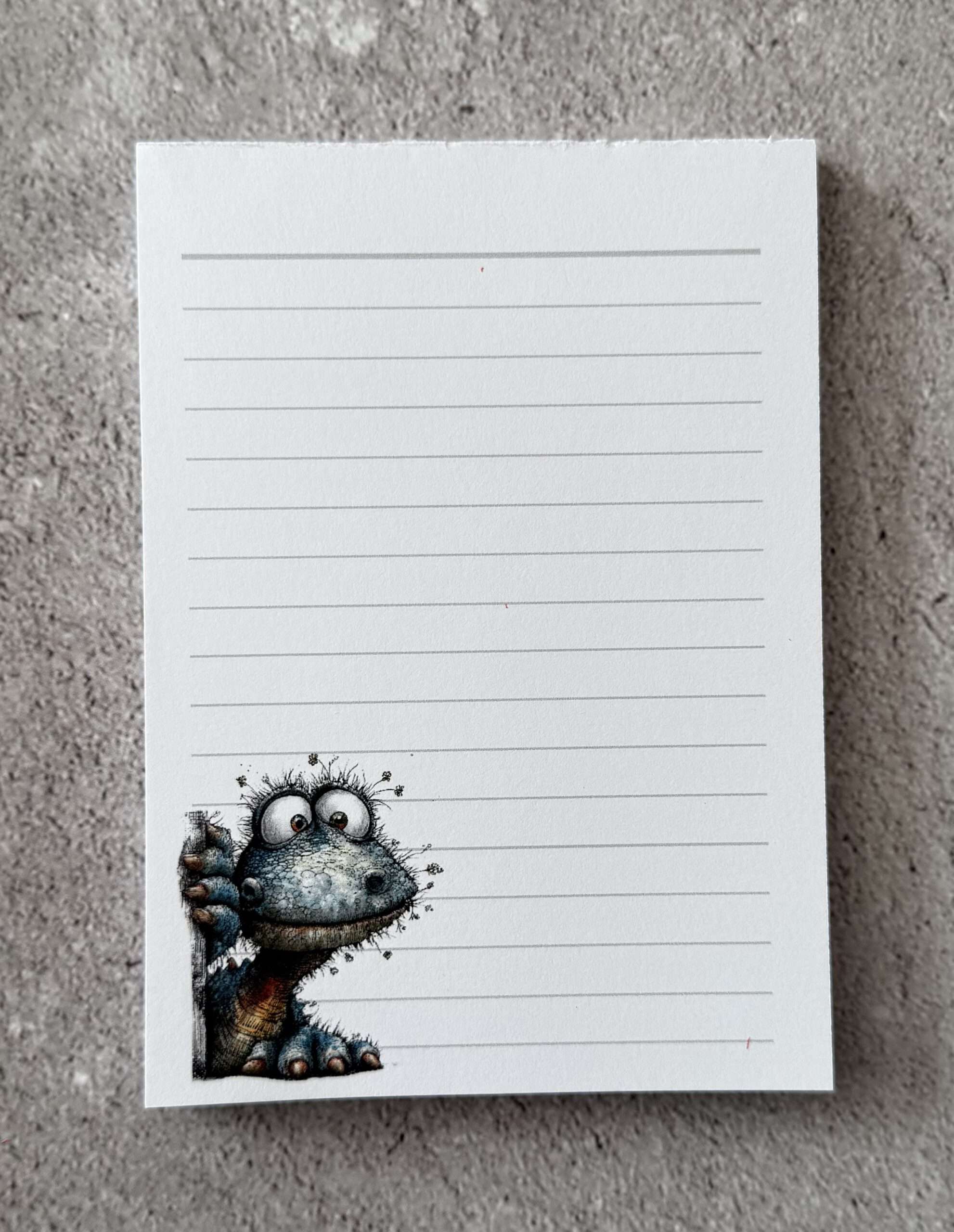 A6 Notizblock "Drache 2"