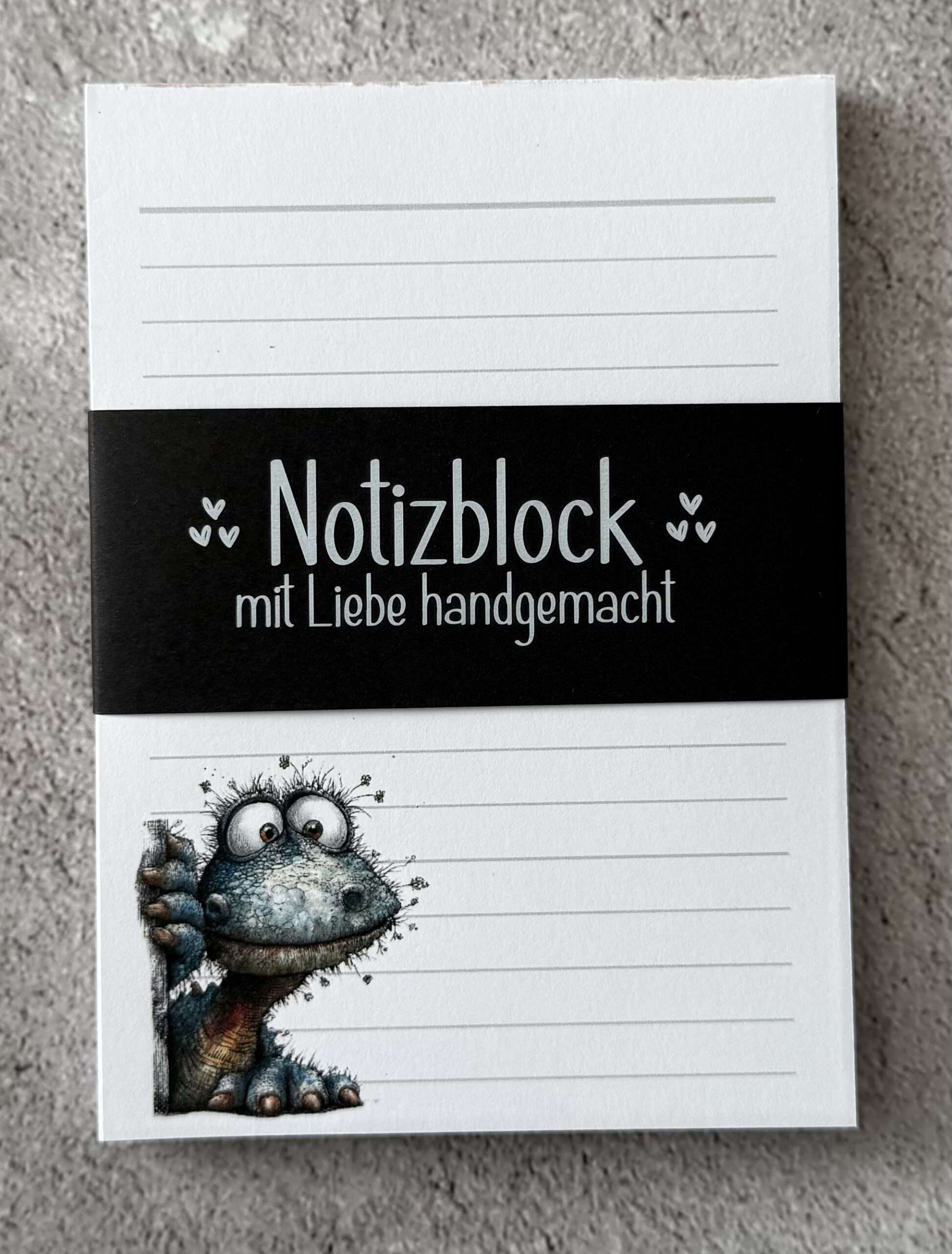 A6 Notizblock "Drache 2" – Bild 2