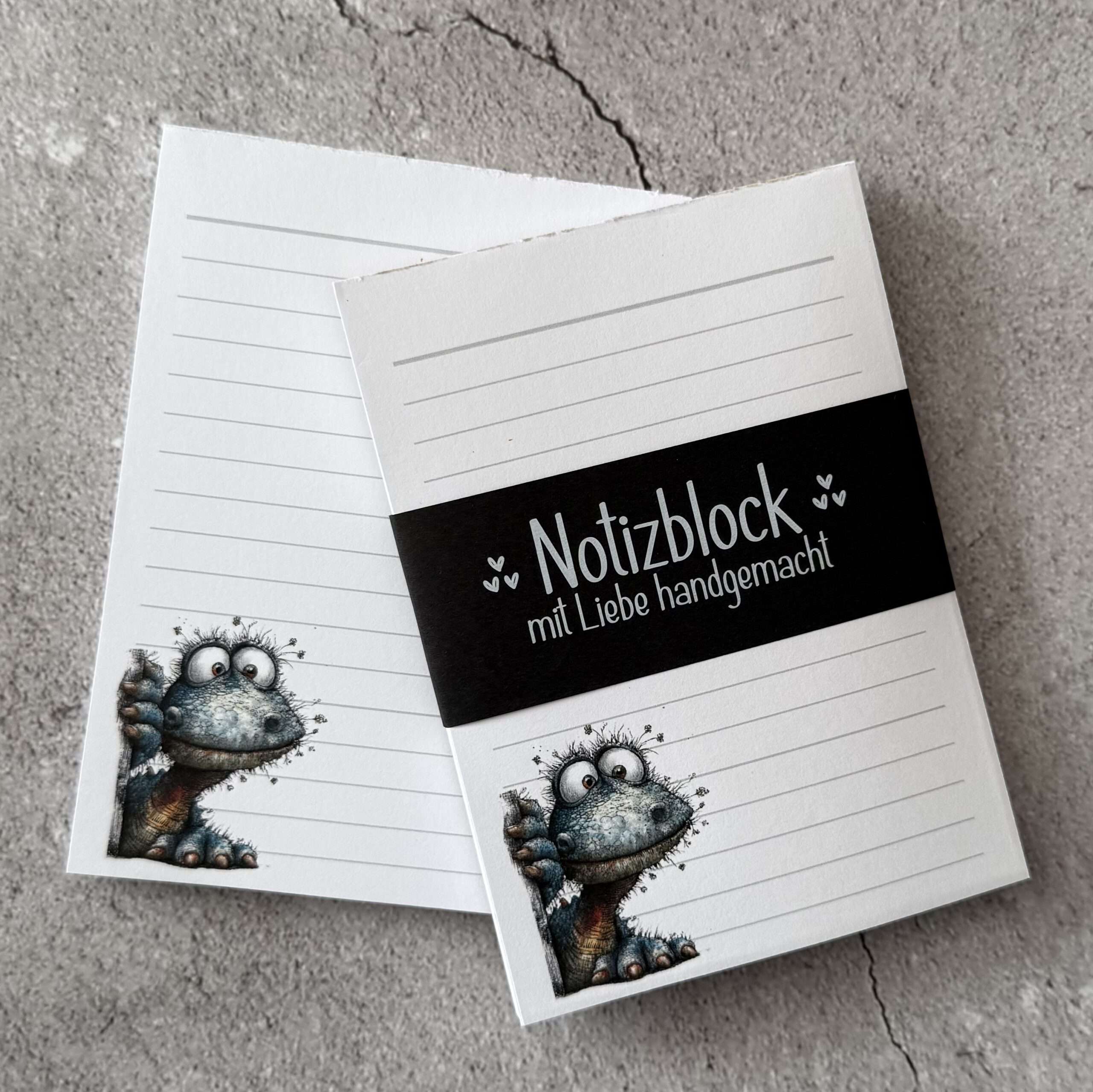 A6 Notizblock "Drache 2" – Bild 3