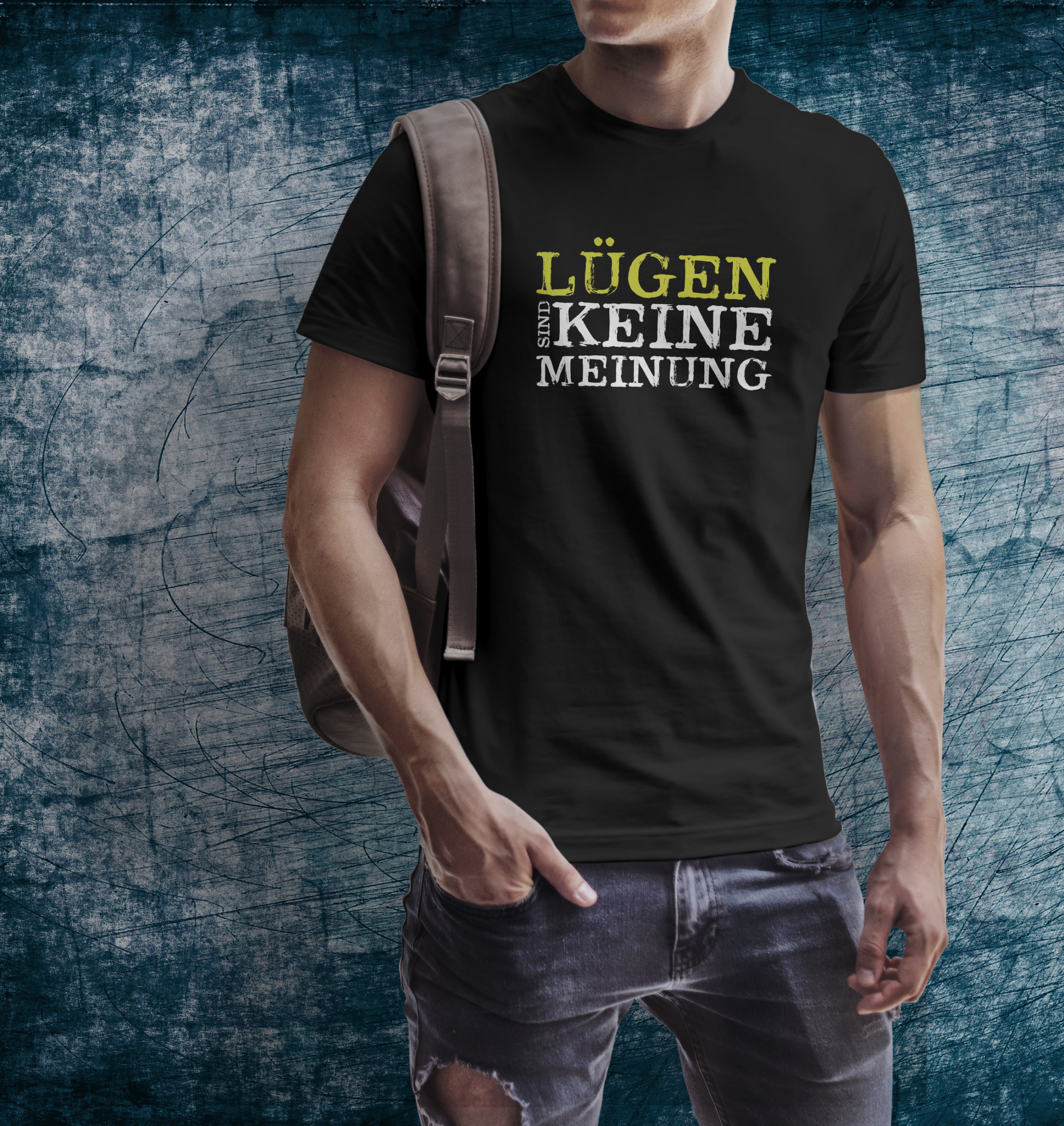 T-Shirt - Lügen sind keine Meinung