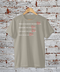T-Shirt - Nazi-Test