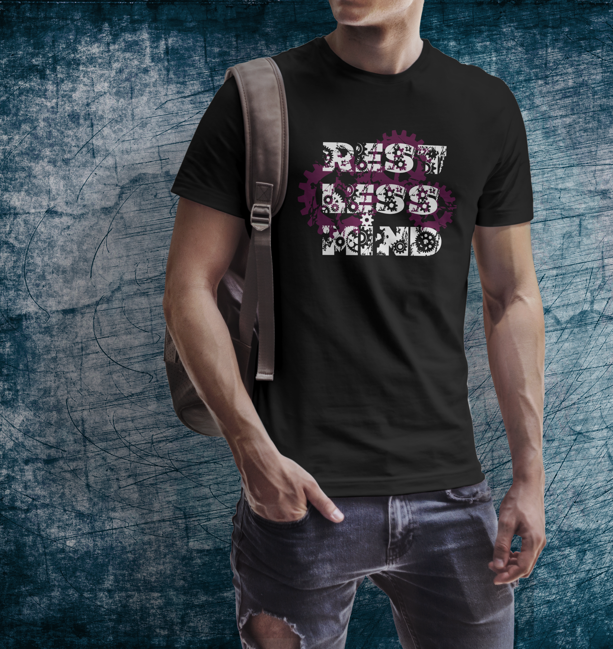 T-Shirt - Restless mind - Variante 1