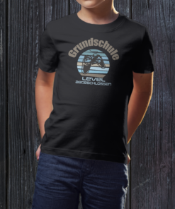 T-Shirt - Grundschule - Level abgeschlossen - Variante 3