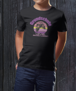 T-Shirt - Grundschule - Level abgeschlossen - Variante 4